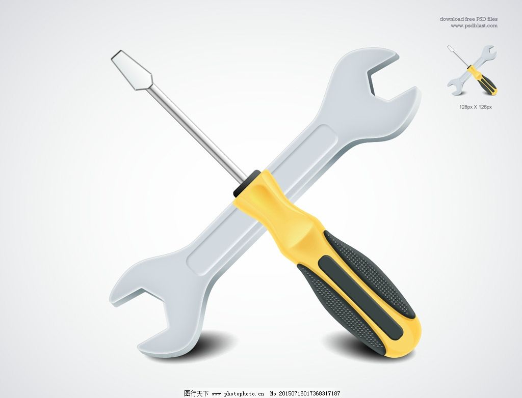 扳手工具圖標圖片