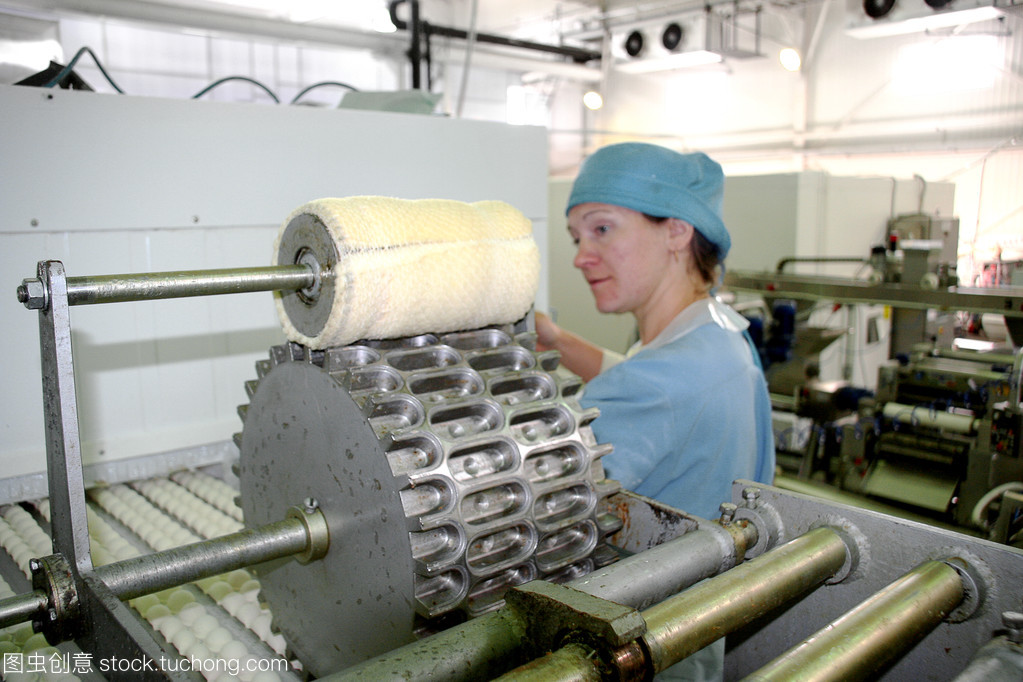 工廠生產的食品產品從天然 Ingredi